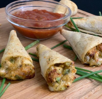 Cone Chicken & Cheese Quesadilla 1/100ct