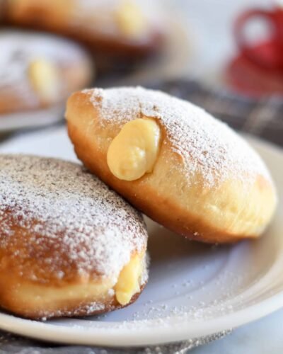 Large Beignets Cream 1/24ct