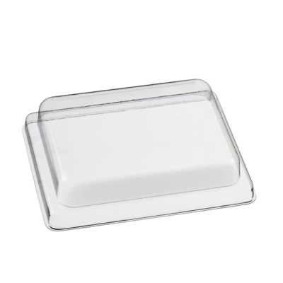 33 oz (1000 mL) Tray w/ Dome Lid & Paper Ring 1/300ct - Image 3