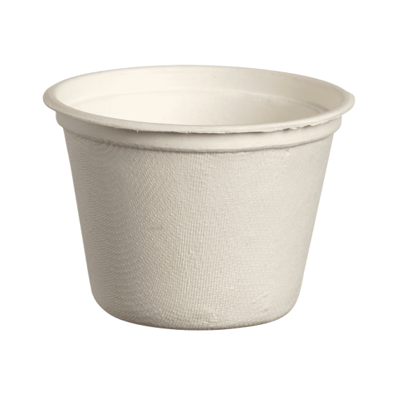4.73 oz (140 mL) Bodega Sugarcane Pulp Portion Cup 1/1000ct