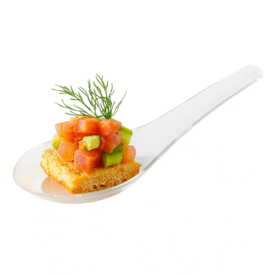 5x1.2″ Clear Mini Asian Spoon 1/200ct
