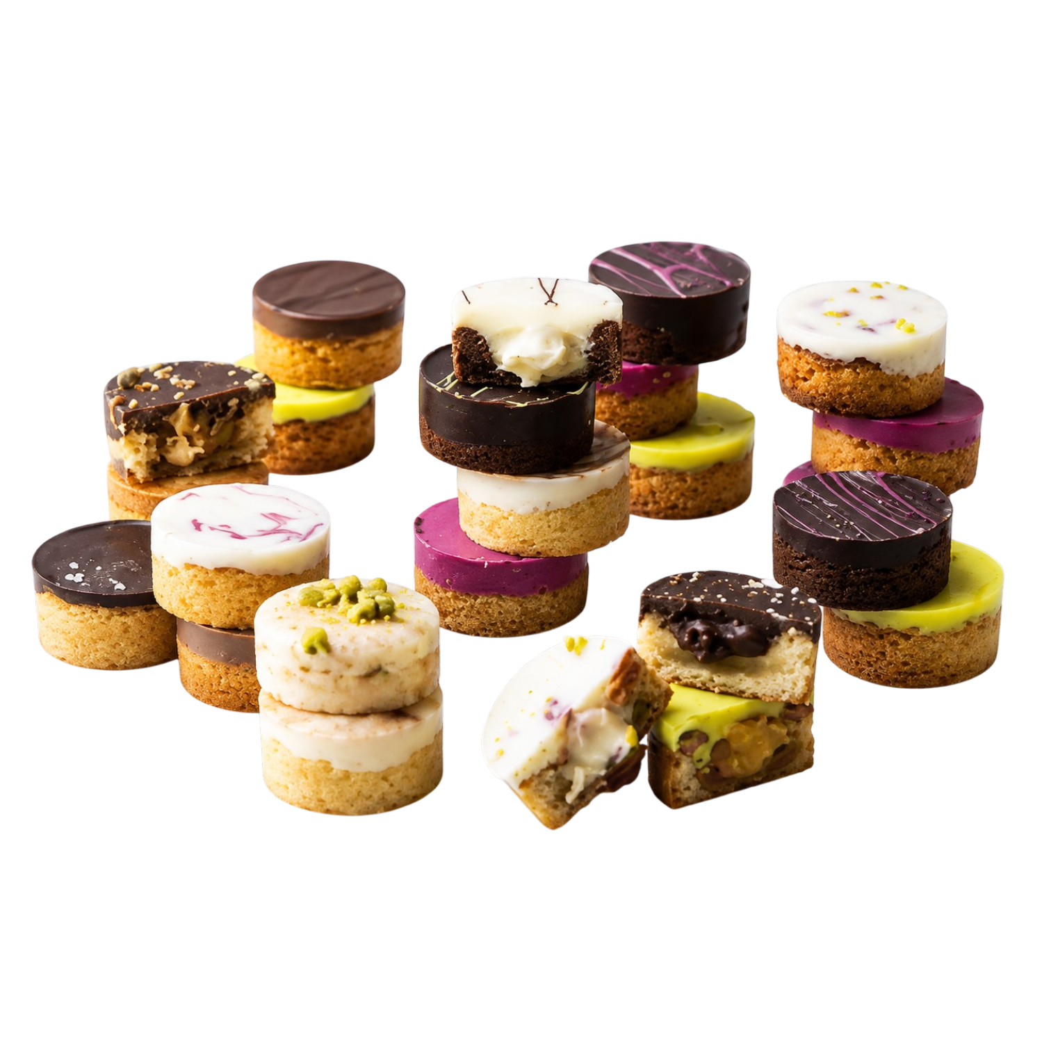 Assorted Foliepop's Shortbread Cookies 1/175ct